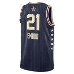 Maillot All-Star 2024 Eastern Conference Joel Embiid Navy Swingman - Homme